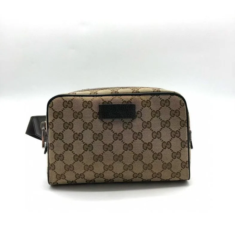 Ladies Gucci Dionysus bags with a star - shaped charmGucci Beige Monogram Canvas Belt Bag Medium