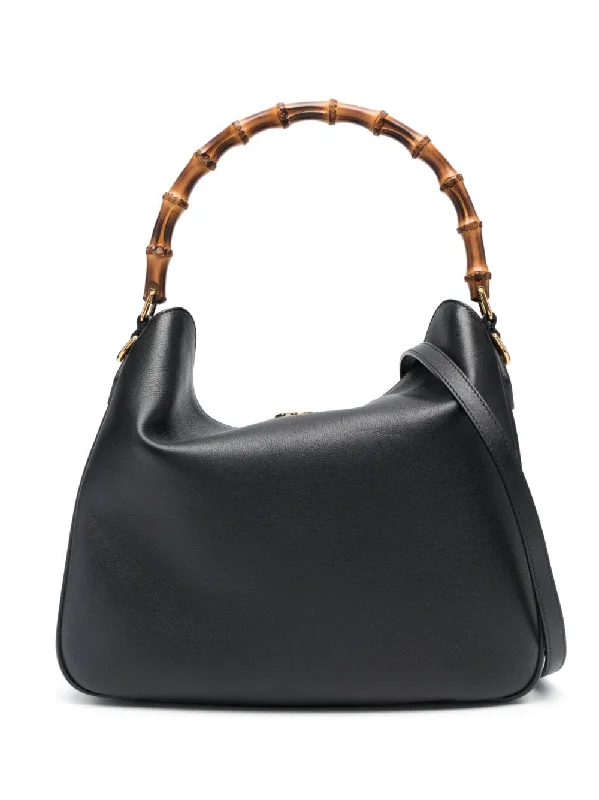 Women Gucci Sylvie bags with a detachable ribbon detailGucci Women Diana Large Shoulder Bag