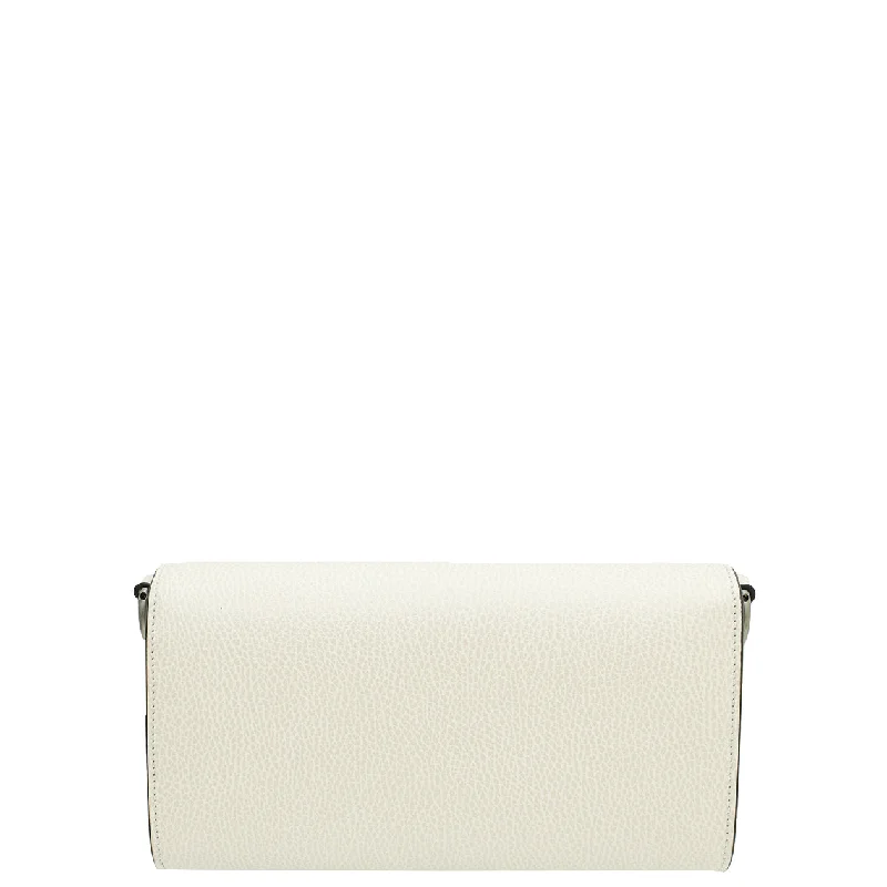 Women Gucci bags with a snap - button closure and a decorative charmGucci White Cream Dionysus Small Shoulder Bag