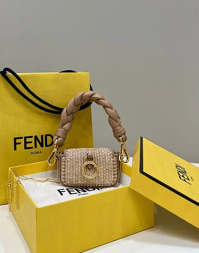 Fendi bags with a zip - top closure and a front - pocket for quick access to keys and cardsBC - FENDI BAGS - 1402