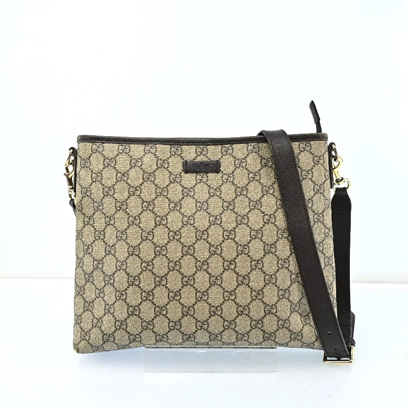 Women Gucci bags with a magnetic snap closure for easy accessGucci Shoulder Bag Beige Brown Gg