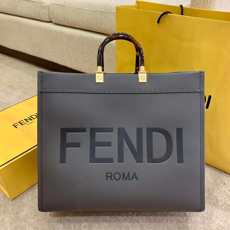 Fendi Sunshine Shopper bags with a contrast - stitched handle for a unique and stylish lookWF - Fendi Bags - 757