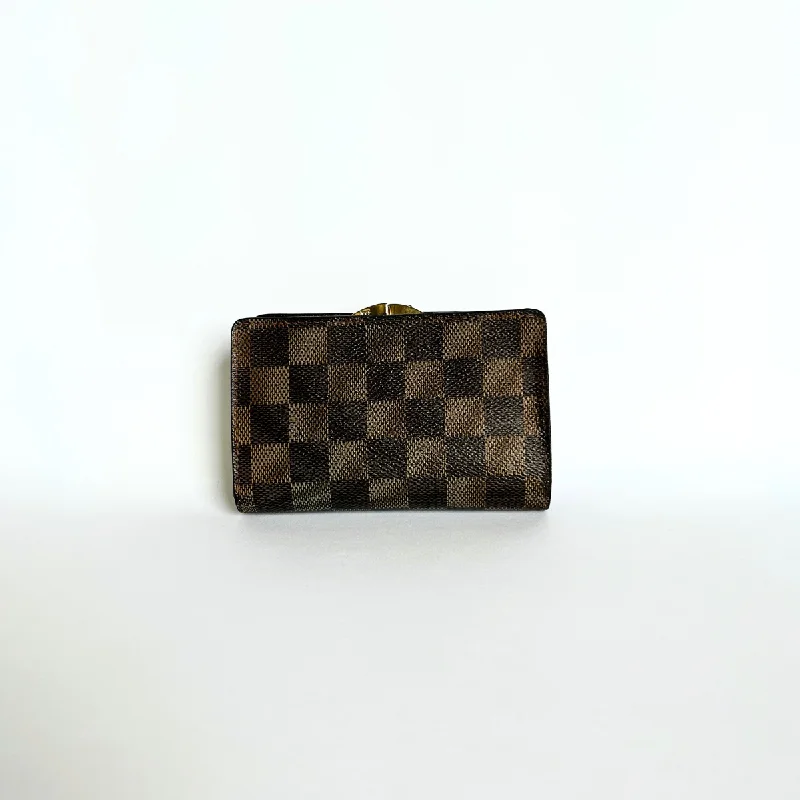 Medium - sized Louis Vuitton tote bags for work and shoppingLouis Vuitton Clip Wallet Damier Ebene