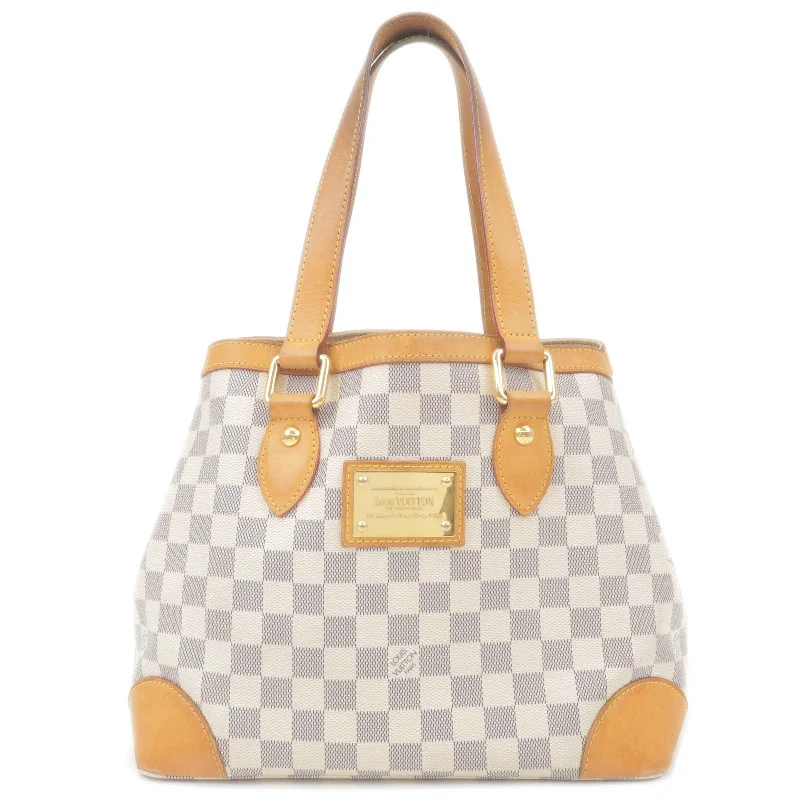 Louis Vuitton Neverfull bags with large capacity for everyday essentialsLouis Vuitton Damier Azur Hampstead PM Hand Bag N51207