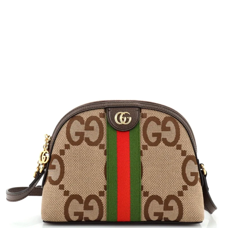 Gucci handbags for women with a back - zip pocketGucci Ophidia Dome Shoulder Bag Jumbo Gg