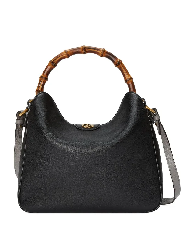 Ladies Gucci Dionysus bags with a star - shaped charmGucci Women Diana Medium Leather Top Handle Nag