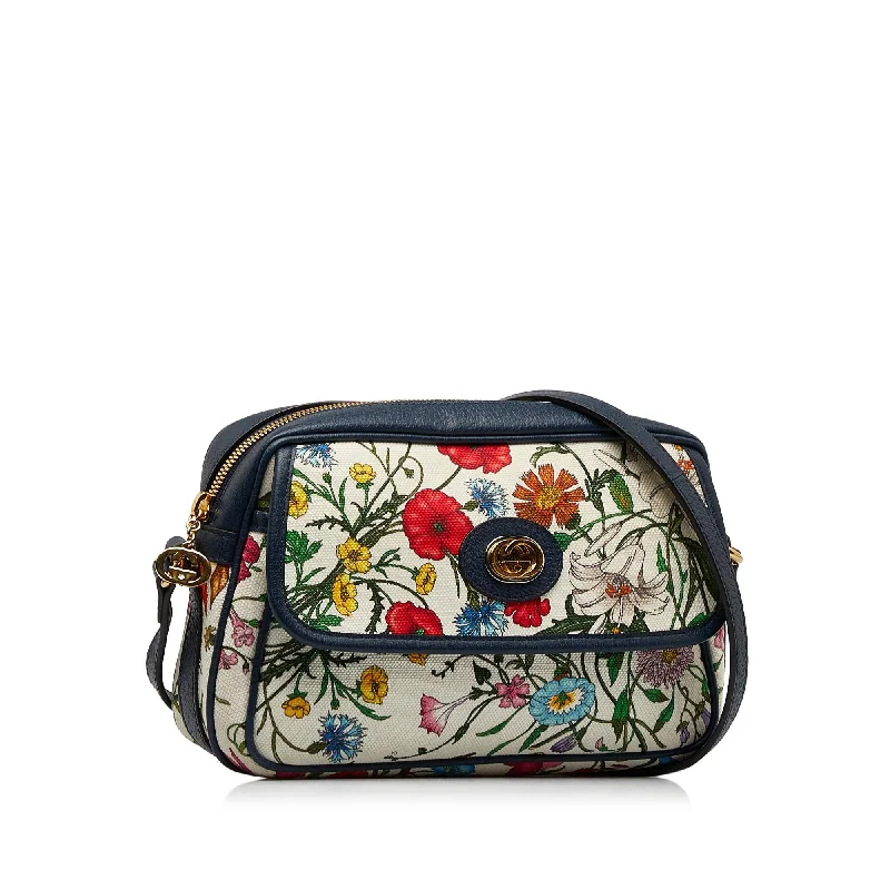 Ladies Gucci shoulder bags with a single - handle designGucci Flora Crossbody Bag (sbldJF)