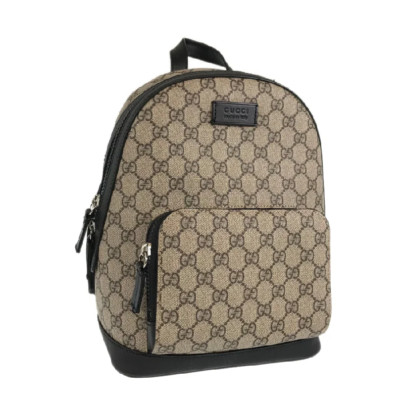 Women Gucci crossbody bags with a woven leather strapGUCCI GG Supreme Backpack Backpack