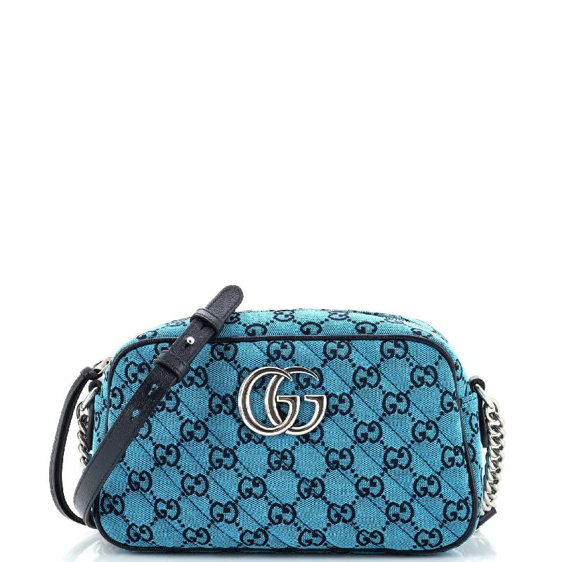 Women Gucci crossbody bags with a printed floral patternGucci Gg Marmont Shoulder Bag Diagonal