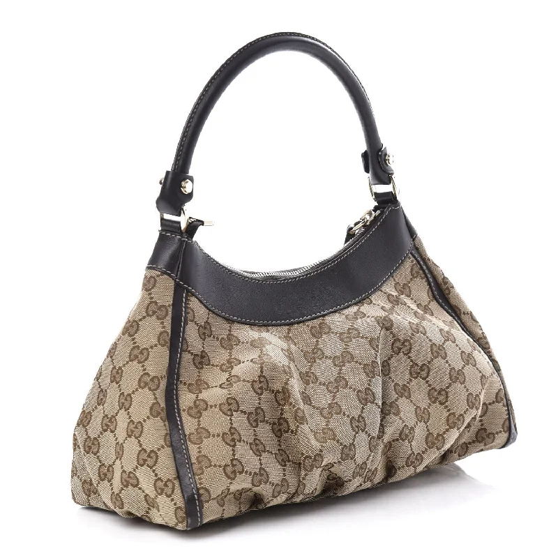 Gucci tote bags for women with a water - resistant coatingGucci GG Canvas D Ring Bag