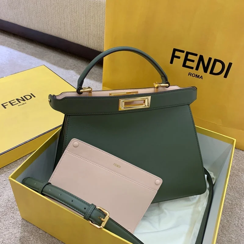 Fendi handbags with a biodegradable leather alternative for an eco - conscious choiceWF - Fendi Bags - 233