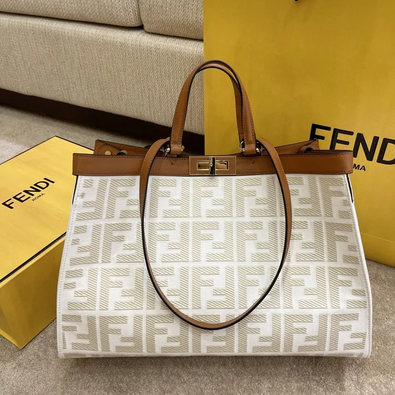 Fendi tote bags with a self - cleaning interior lining for easy maintenanceWF - Fendi Bags - 739