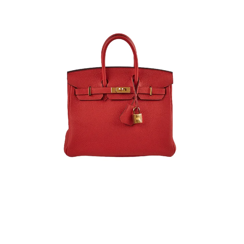 Sustainable - Inspired Hermes Bags with Eco - Conscious MaterialsHermes Birkin Bags with a Hand - Painted Monogram DesignHermes Birkin 25 Togo Rogue De Coeur - D Stamp