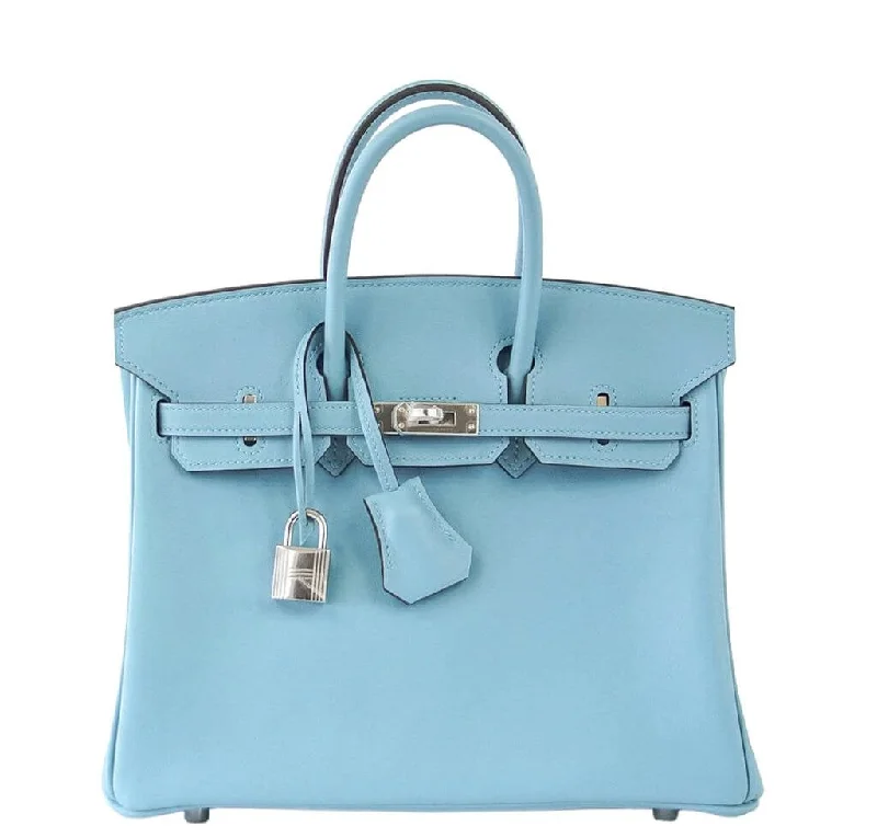 Stylish Hermes Kelly Bags with Custom - Engraved PlatesHermes Birkin Bags in a Shiny Patent Leather Finish for a Glossy LookHermes Birkin 25 Bag Bleu Saint Cyr