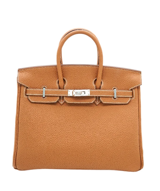 Color - Blocked Hermes Bags for a Bold Fashion StatementHermes Birkin Bags with a Removable Coin Purse AttachmentHERMES BIRKIN 25 GOLD TOGO HAND BAG B SHW 90234547 DBXS2191