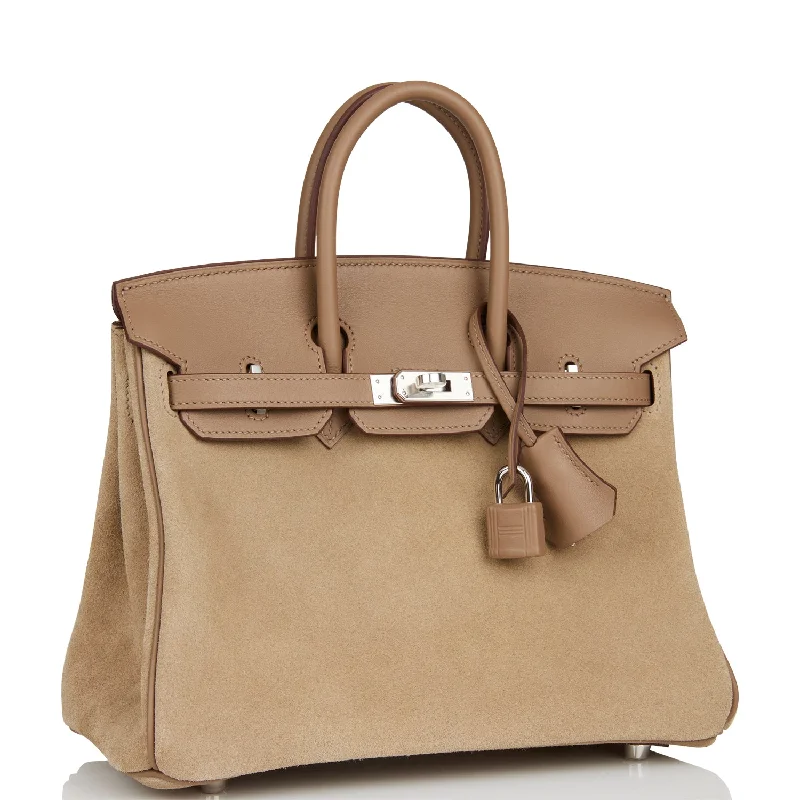 Sustainable and Ethical Hermes Bags for Conscious ConsumersHermes Birkin Bags with a Pebbled Leather Texture for a Rugged yet Elegant AppealHermes Birkin 25 Gris Caillou Grizzly and Swift Palladium Hardware