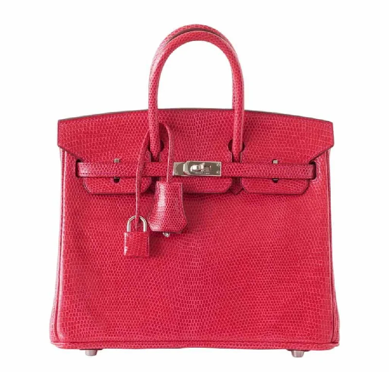 Art - Inspired Hermes Bags Collaborated with Renowned ArtistsHermes Birkin Bags in a Rich Bordeaux Red for a Luxurious VibeHermes Birkin 25 Rouge Exotic Lizard Bag