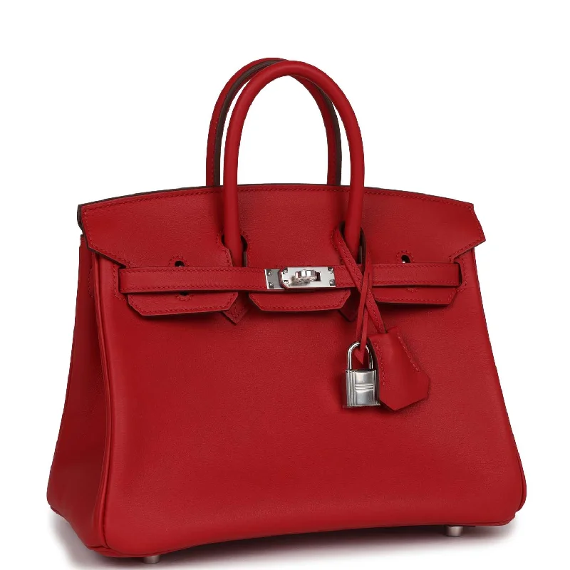 Affordable Replica - Quality Hermes - Inspired BagsHermes Birkin Bags in a Rare Lilac Shade for a Stand - Out LookHermes Birkin 25 Rouge Piment Swift Palladium Hardware