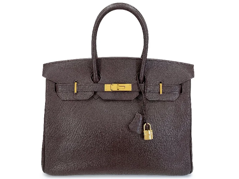 Versatile Hermes Arceau Bags for Different OccasionsHermes Birkin Bags with a Textured Taurillon Clemence LeatherHermès Brown Chevre Goatskin Birkin 35 Tote Bag 24k GHW