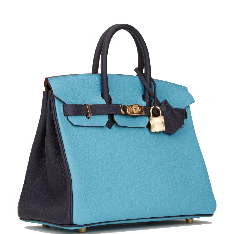 Dark - Hued Hermes Bags for a Sophisticated and Timeless PresenceHermes Birkin Bags with a Removable Coin Purse AttachmentHermes Special Order (HSS) Birkin 25 Bleu du Nord and Bleu Nuit Togo Permabrass Hardware