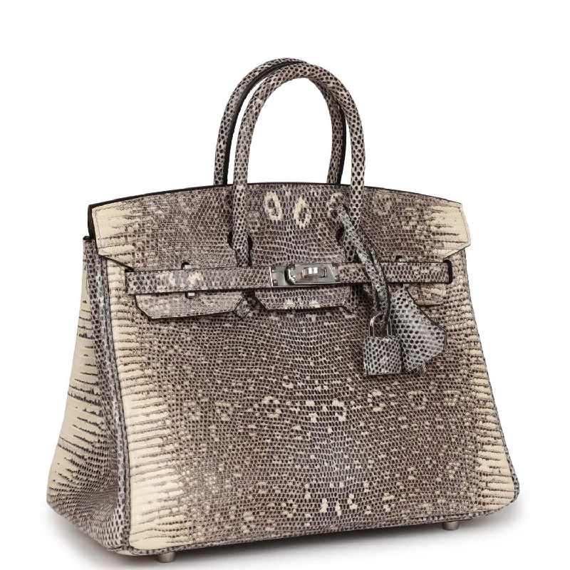 Hermes Bags with Interior Dividers and OrganizersHermes Birkin Bags with a Studded Leather Trim for a Bold StatementHermes Birkin 25 Ombre Shiny Salvator Lizard Palladium Hardware