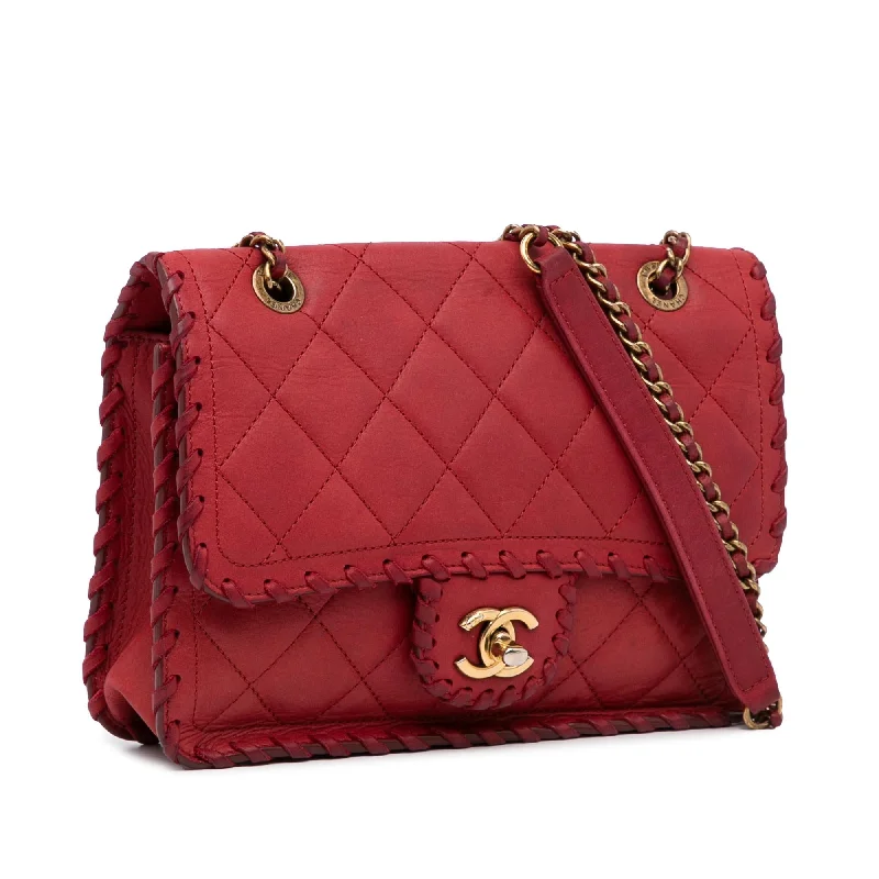 Chanel All - Match Handbag for Versatile StylingChanel Happy Stitch Flap Bag (8IFl2r)