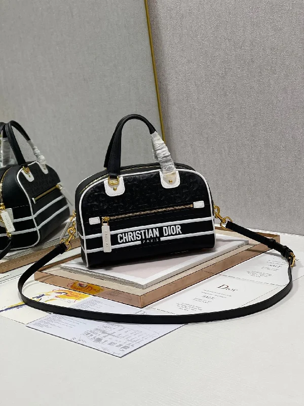 Christian Dior Saddle bags with a patent leather finish for a shiny lookChristian Dior Bags  646