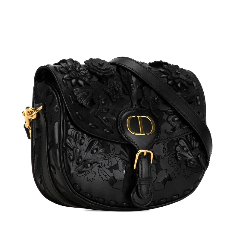 Christian Dior bags with a detachable coin purse insideDior Medium Floral Applique Bobby (ZAcP9l)