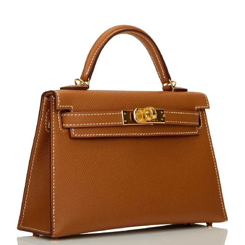 Compact Hermes Herbag Zip for Effortless CarryingHermès Kelly Bags with a removable interior dividerHermes Kelly Sellier 20 Gold Epsom Gold Hardware