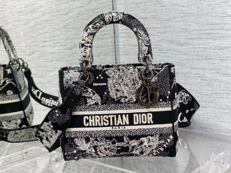 Christian Dior Saddle bags with a distressed leather finishWF - Dior Bag - 397